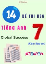 14 Đề thi HSG Tiếng Anh 7 Global Success (Kèm đáp án)